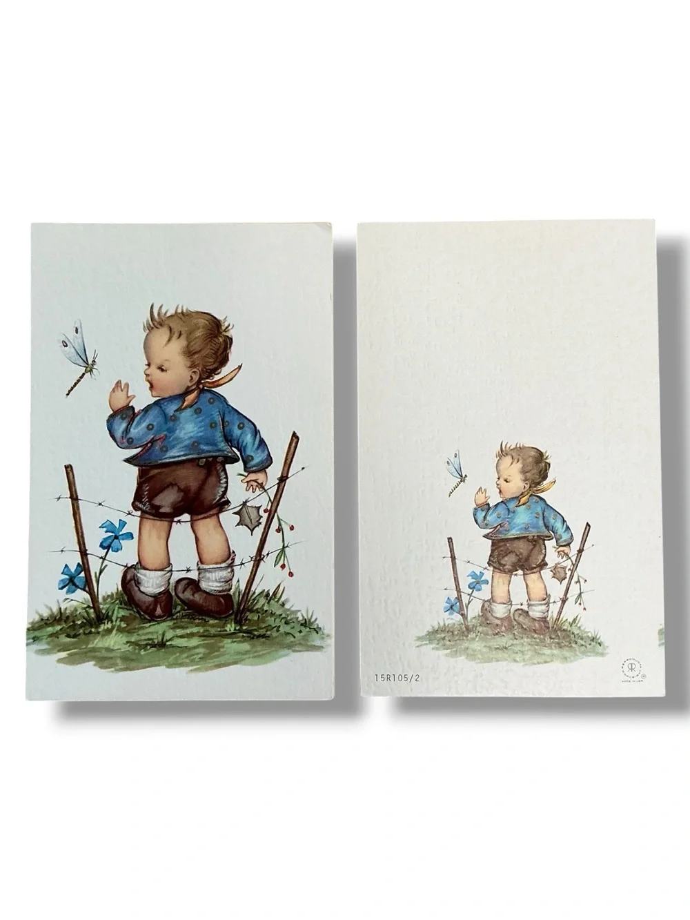 Set of 13 Vintage Anneliese Little Helpers Greeting Cards